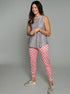 The Tie Back Tank - Gingham / Grey